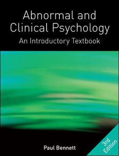 Abnormal and Clinical Psychology: An Introductory Textbook