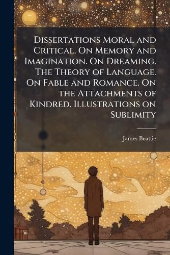 Cover image for Dissertations Moral and Critical. On Memory and Imagination. On Dreaming. The Theory of Language. On Fable and Romance. On the Attachments of Kindred. Illustrations on Sublimity