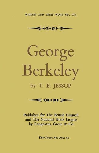 Cover image for George Berkeley