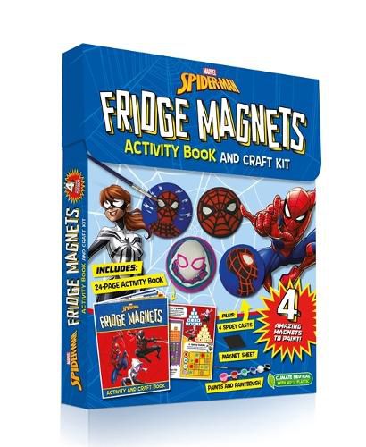 Cover image for Marvel Spider-Man: Fridge Magnets Activity Book and Craft Kit