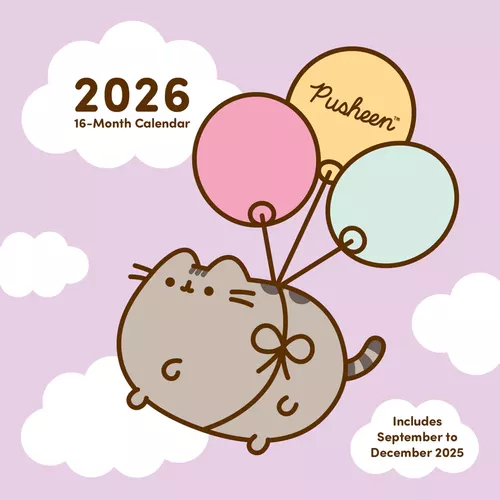 Cover image for Pusheen 2026 Square Calendar