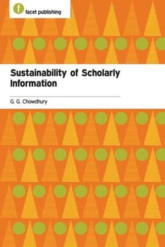 Cover image for Sustainability of Scholarly Information