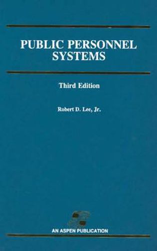 Cover image for Public Personell Systems