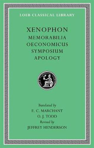 Cover image for Memorabilia. Oeconomicus. Symposium. Apology