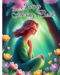 Cover image for Spring Coloring Book