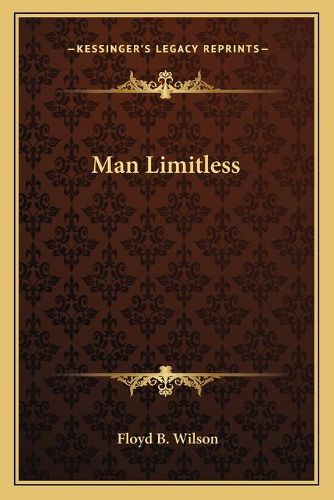 Cover image for Man Limitless