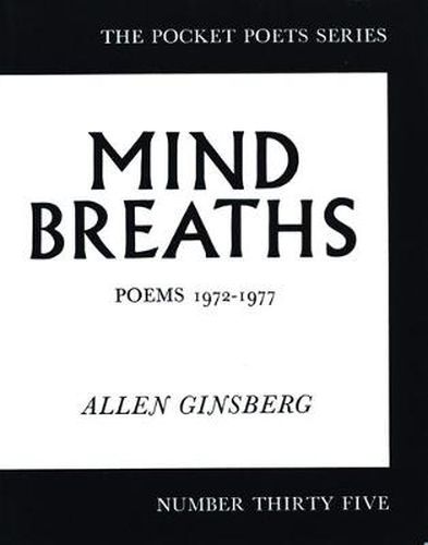 Mind Breaths: Poems, 1972-77