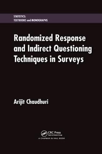 Cover image for Randomized Response and Indirect Questioning Techniques in Surveys