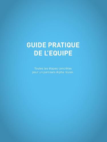 Cover image for Alpha Director's Handbook, French Edition