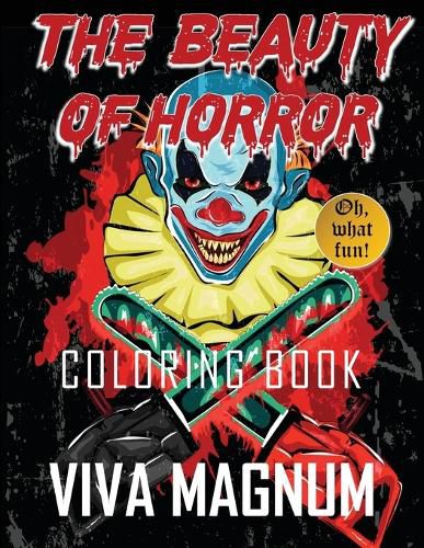 Cover image for The Beauty of Horror Coloring Book