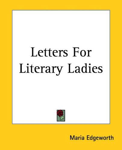 Cover image for Letters For Literary Ladies