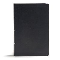 Cover image for KJV Giant Print Reference Bible, Black LeatherTouch