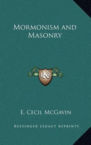 Mormonism and Masonry