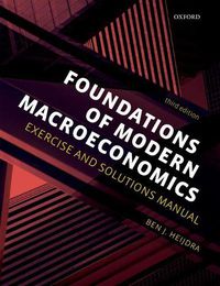 Cover image for Foundations of Modern Macroeconomics: Exercise and Solutions Manual