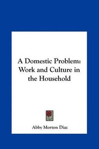 Cover image for A Domestic Problem: Work and Culture in the Household