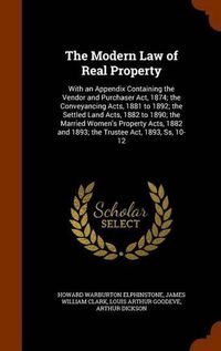 Cover image for The Modern Law of Real Property