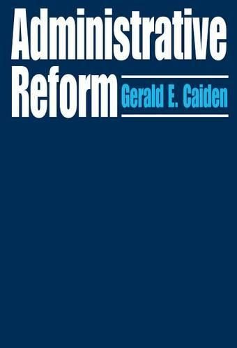 Cover image for Administrative Reform