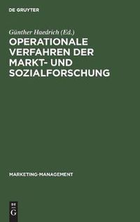 Cover image for Operationale Verfahren der Markt- und Sozialforschung