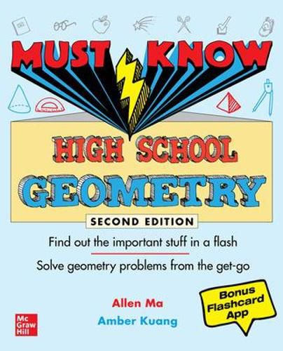 Cover image for Must Know High School Geometry, Second Edition