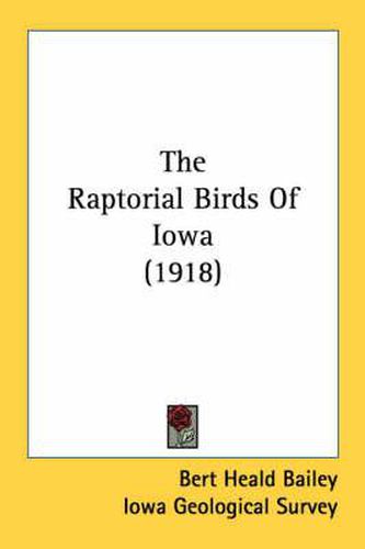 Cover image for The Raptorial Birds of Iowa (1918)