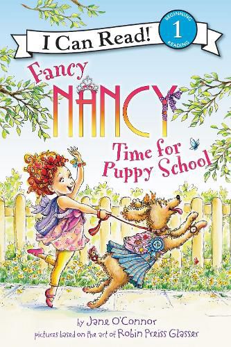 Cover image for Fancy Nancy: Time for Puppy School