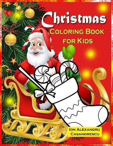 Cover image for Christmas Coloring Book for Kids