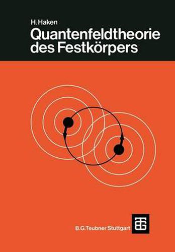 Cover image for Quantenfeldtheorie Des Festkoerpers