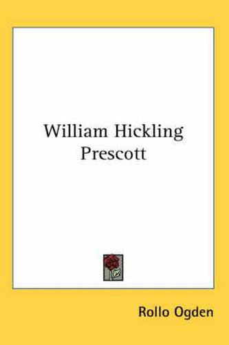 William Hickling Prescott