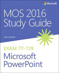 Cover image for MOS 2016 Study Guide for Microsoft PowerPoint