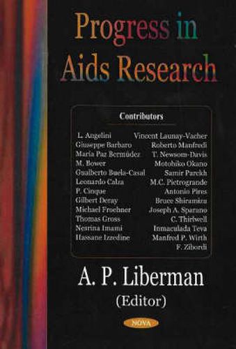 Cover image for Progress in AIDS Research