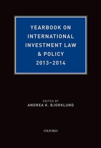 Cover image for Yearbook on International Investment Law & Policy, 2013-2014