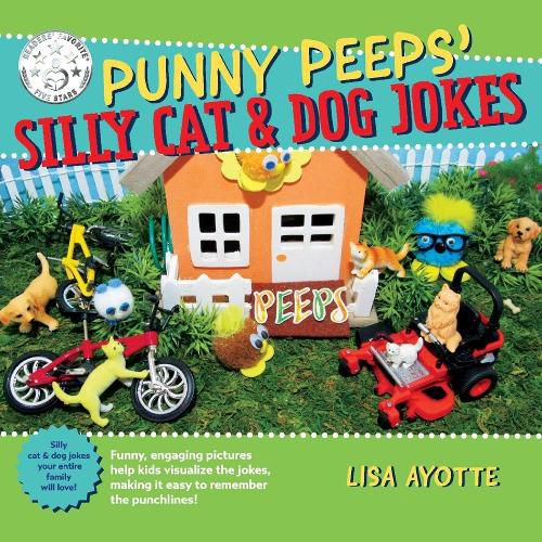 Cover image for Punny Peeps' Silly Cat & Dog Jokes