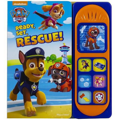 Cover image for Paw Patrol Ready Set Rescue Sound Book