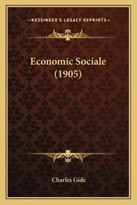 Cover image for Economic Sociale (1905)