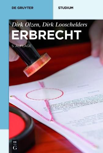 Cover image for Erbrecht
