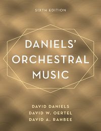 Cover image for Daniels' Orchestral Music