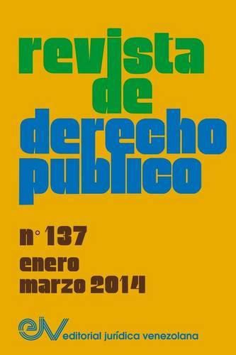 Cover image for REVISTA DE DERECHO PUBLICO (Venezuela) No. 137, Enero - Marzo 2014