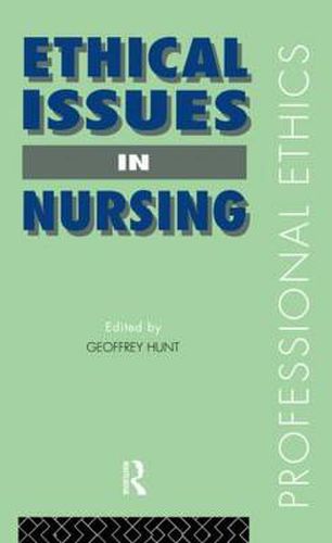 Cover image for Ethical Issues in Nursing