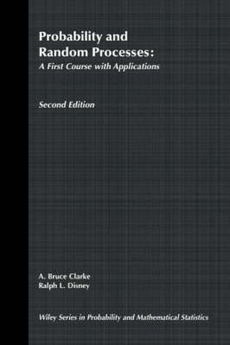 Cover image for Probability and Random Processes: A First Course with Applications