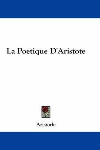Cover image for La Poetique D'Aristote