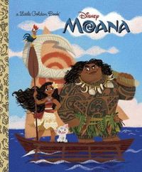 Cover image for Moana Little Golden Book (Disney Moana)