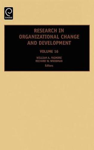 Cover image for Research in Organizational Change and Development