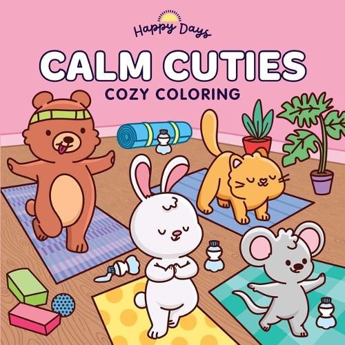 Cover image for Calm Cuties: Cozy Coloring