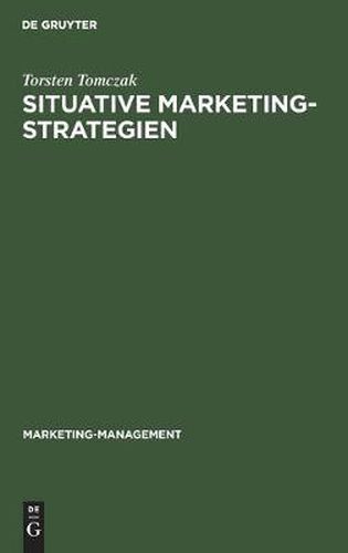 Cover image for Situative Marketingstrategien: Grundsatzstrategien Fur  Dogs