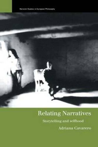 Cover image for Relating Narratives: Storytelling and Selfhood