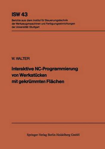 Cover image for Interaktive NC-Programmierung von Werkstucken mit gekrummten Flachen