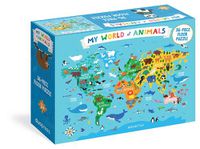 Cover image for My World Of Animals 36 Piece Floor Puzzle