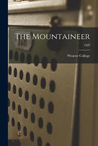 Cover image for The Mountaineer; 1929