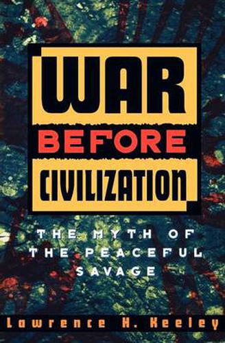 Cover image for War before Civilization