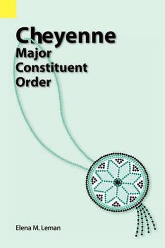 Cover image for Cheyenne: Major Constituent Order